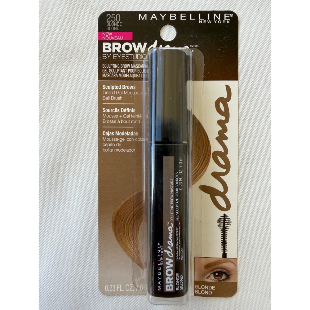Maybelline Brow Drama Sculpting Brow Mascara 250 Blonde